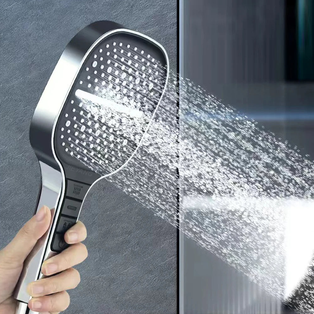 رأس دش قابل للتعديل، مساحة كبيرة، 7 أوضاع