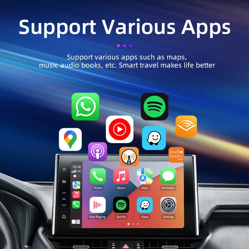 محول CarPlay اللاسلكي لأجهزة Apple