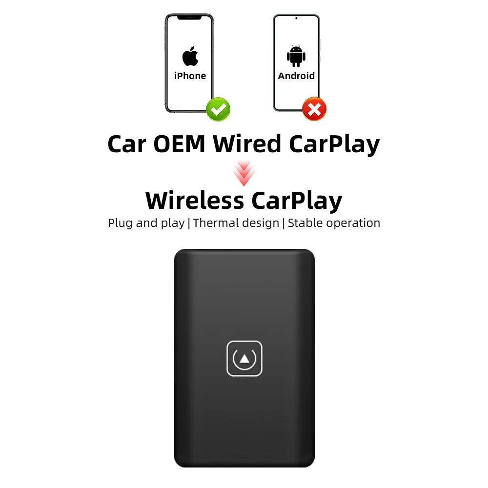 محول CarPlay اللاسلكي لأجهزة Apple